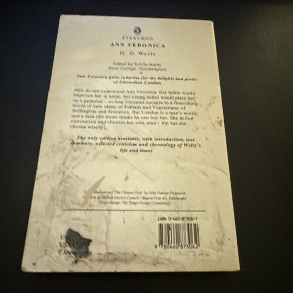Ann Veronica: With an introduction by Flora Fraser (Everyman),H.G. Wells,Sylvia - Picture 3 of 8
